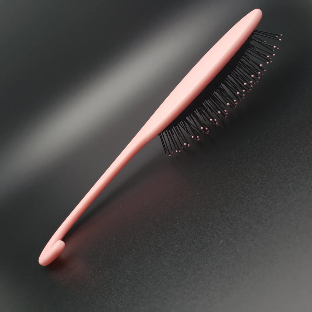 New Wet and Dry Hair Brush with Hook, Shower Detangler Hairbrush