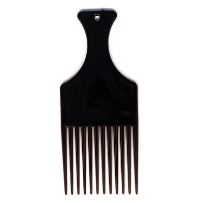 African Comb Professional Hair Brush with Logo Vent Detangling Nylon Bristle Extension Soft Material Wet and Dry Hair Comb