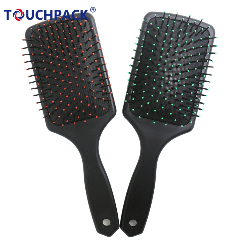 New Arrived Colors Customized Curved Vented Detangling Wave Brush Boar Bristle Hair Brush