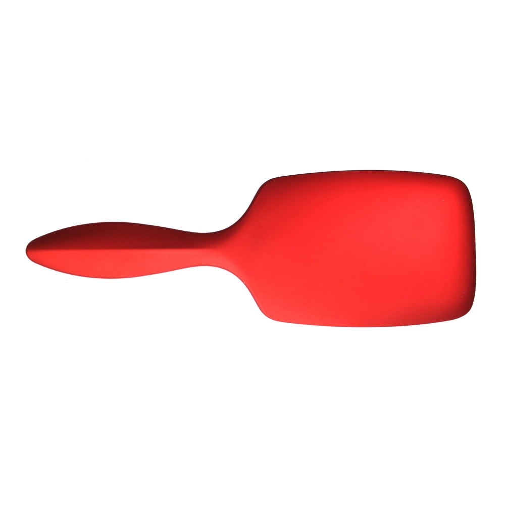 2022 New High Quality Plastic Nylon Bristle Hair Massage Red Paddle Brush