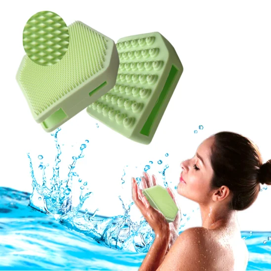 Wet and Dry Hair Scalp Brush with Soft Silicone Massage Brush