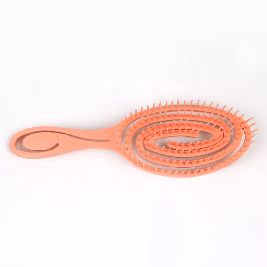 Curly Custom Logo Vented Detangling Biodegradable Hair Brush