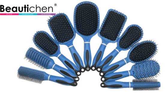 Customized Logo Nylon Boar Bristle Paddle Brush Miracle Brush Hair Brushes for Sensitive Scalp Gentle Detangling