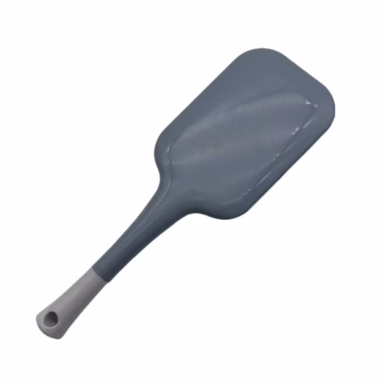 Beautichen Custom Square Large Paddle Hair Brush Soft Touch Grey Detangle Brush